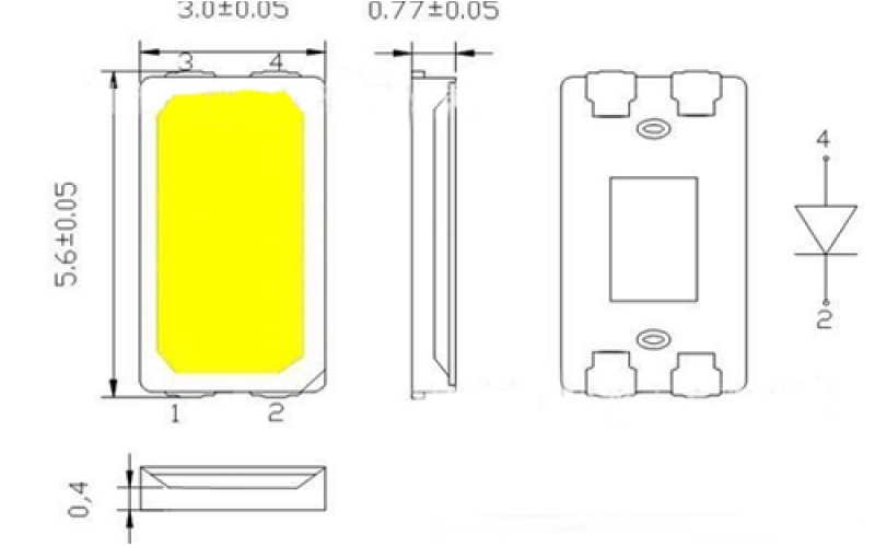 最齐全的贴片LED封装尺寸及参数介绍